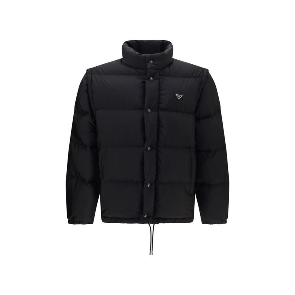 Prada Black Goose Down Full-Length Men's Jacket